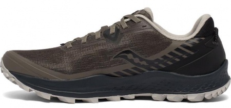 Беговые кроссовки Saucony Peregrine 11 Gravel/Black 