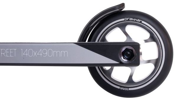 Самокат трюковой TechTeam Drakkar Street, grey-black