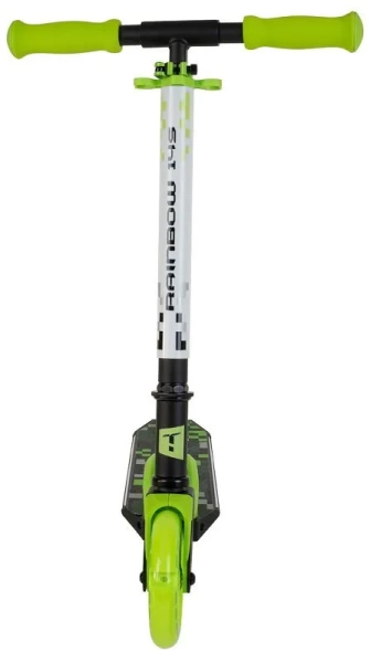 Самокат TechTeam Rainbow 145 black/green  Самокат TechTeam Rainbow 145 black/green