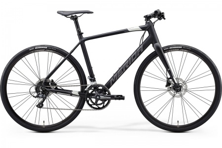 Велосипед Merida Speeder 200 Matt black/DarkSilver (2021)