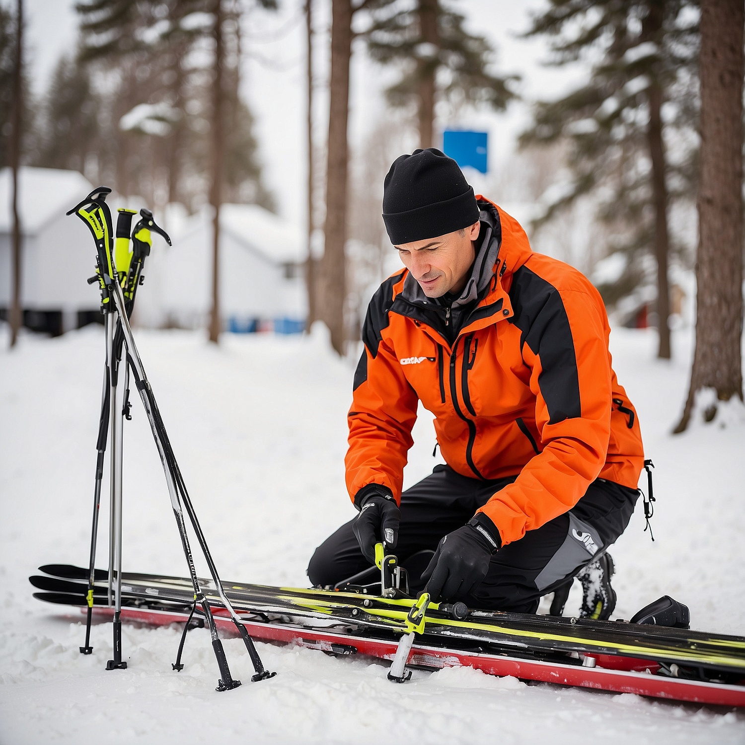 Лыжный сервис готов к работе
