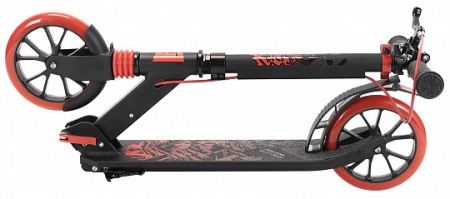 Самокат TechTeam Delta black/red