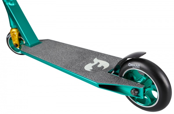 Самокат трюковой Chilli 2021 Pro Scooter 5000 Greenery