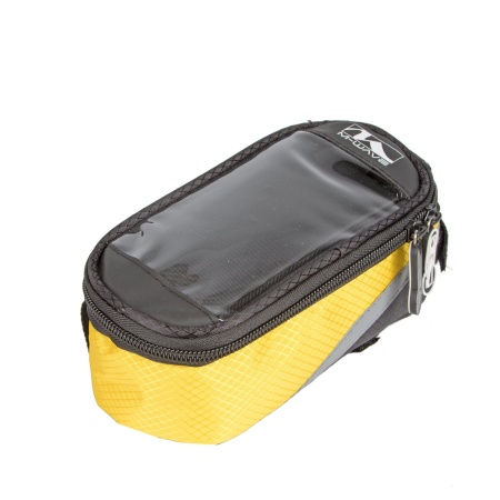 Сумочка/чехол+бокс на раму для смартфона M-Wave Rotterdam top L, 170*80*80 мм, черно-желт.