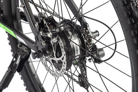 Велогибрид Eltreco XT 600 D (черно-красный) 