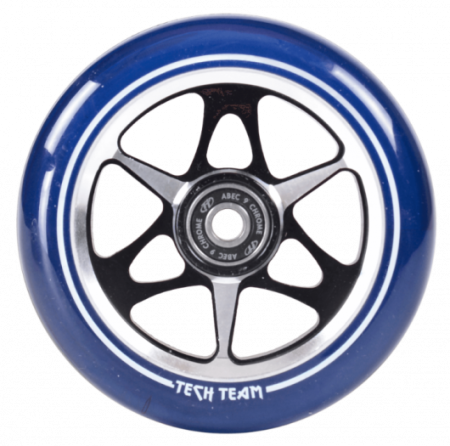 Колесо для самоката X-Treme 110 мм 5Y, transparent blue