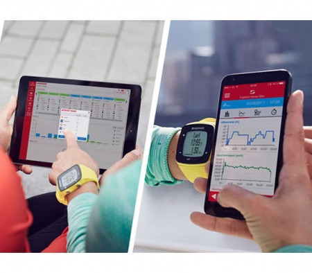 Пульсометр SIGMA iD.RUN yellow