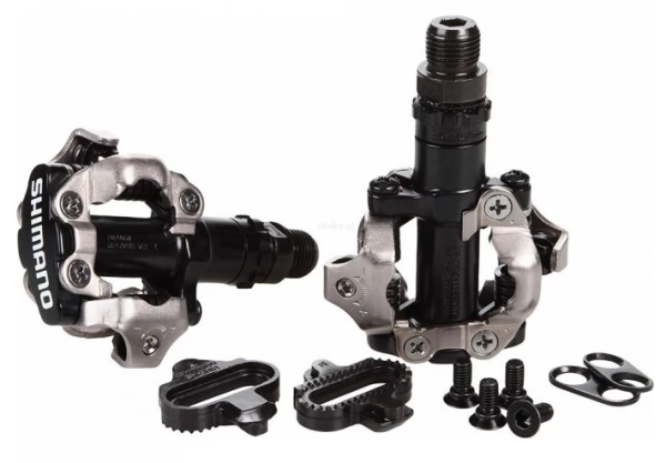 Педали Shimano PD-520 черный с шипами							