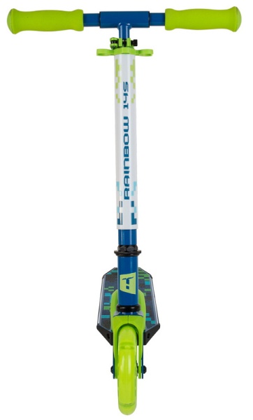 Самокат TechTeam Rainbow 145 blue/green  Самокат TechTeam Rainbow 145 blue/green