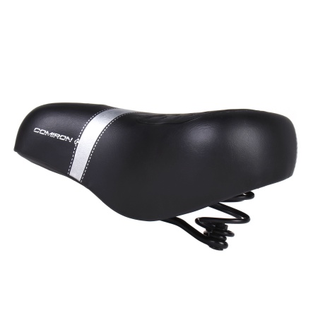 Седло велосипедное Comiron King Divan II C095 260x220 black/grey
