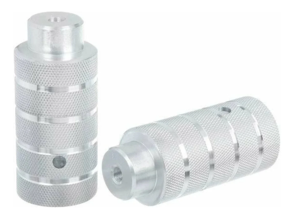 Пеги алюминий Ø50 x110мм 3/8x26T хром