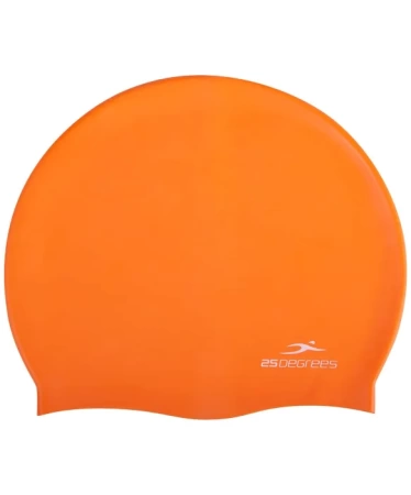Шапочка для плавания 25DEGREES Nuance Orange, силикон, детский