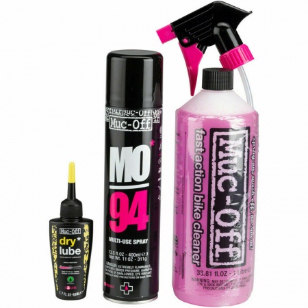 Набор Muc-Off Wash, Protect and Lube Kit (Dry Lube version) 