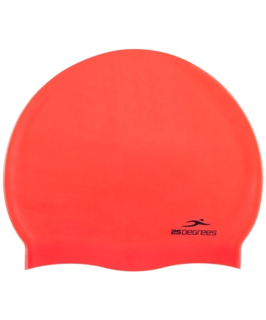Шапочка для плавания 25DEGREES Nuance Red взр, силикон