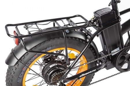 Велогибрид Volteco Cyber (Черно-оранжевый) (2021)