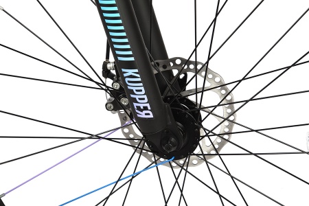 Велогибрид Kupper Unicorn (Зелёно-черный) 