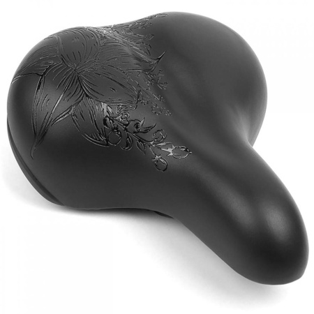 Седло Vinca Sport комфорт., 250х220мм, gel black flower