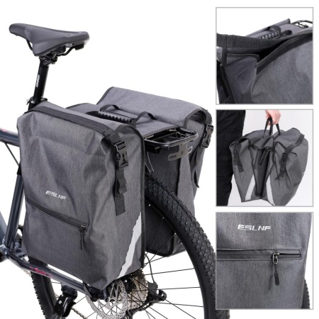 Сумка велосипедная на багажник ESLNF, материал Oxford