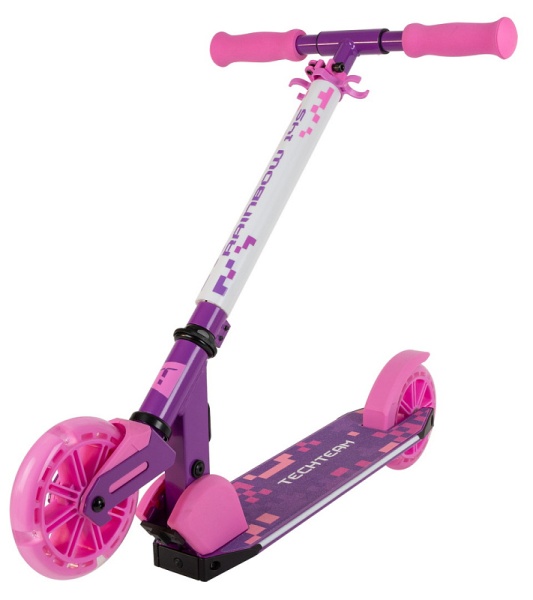 Самокат TechTeam Rainbow 145 purple/pink Самокат TechTeam Rainbow 145 purple/pink