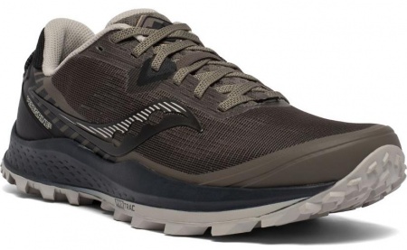 Беговые кроссовки Saucony Peregrine 11 Gravel/Black 