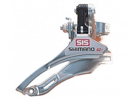 Переключатель передний Shimano FD-TY-10 Tourney 3x7 sp ниж.тяга 28,6мм 42Т