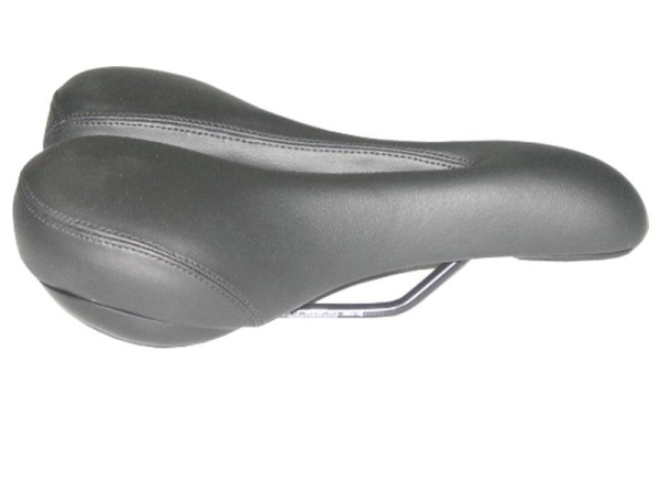 Седло Velo VL-3205 Комфорт. Чёрное. Анатомическое.