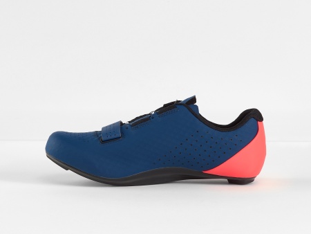 Велотуфли Bontrager Circuit Road Nautical Navy/RadioactivCoral