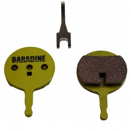Тормозные колодки Baradine для диск. торм. DS-38S+SP-38 SINTERED (Avid BB5)