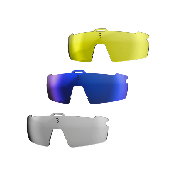 Очки BBB BSG-57 Avenger Matte Blue/Yellow + Clear 