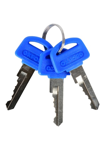 Замок вело Oxford Cable Lock 12х1800мм, black