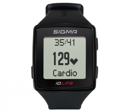 Пульсометр Sigma ID Life Black