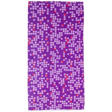 Бандана M-WAVE, 24х48см, Purple Squared, фиолетовая