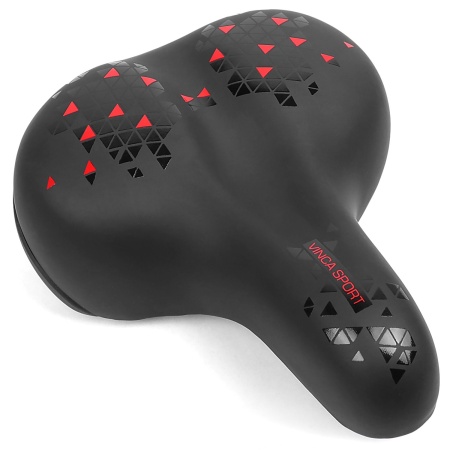 Седло Vinca Sport комфорт., 250х200мм, черное
